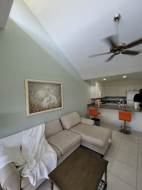 Bright, finished living space